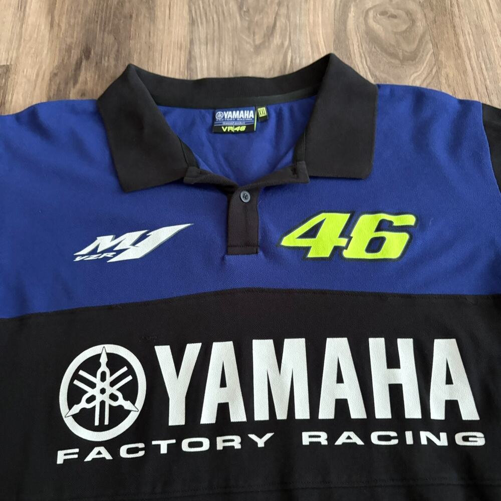 Very rare Rossi 46 Yamaha Racing Polo Shirt - Picture 2 of 7